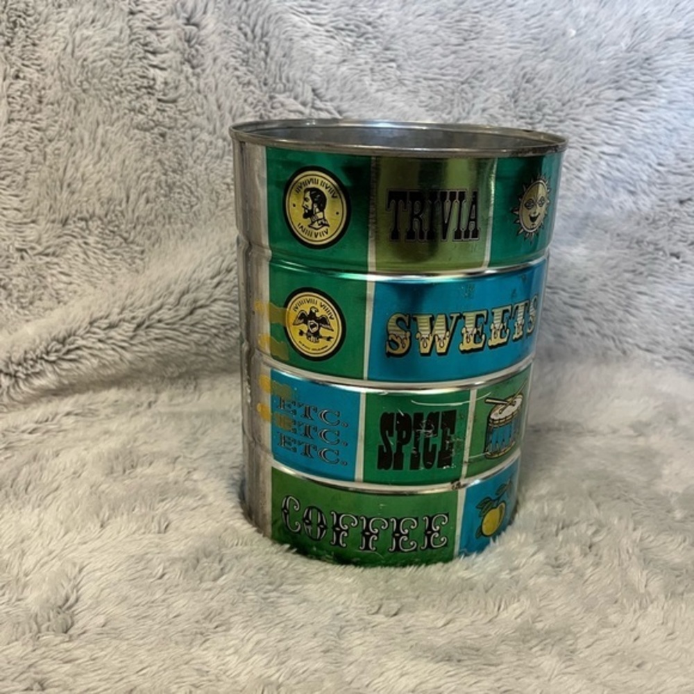 Western Can Company vintage advertising tin can coffee sugar tea candy sugar - Picture 3 of 6